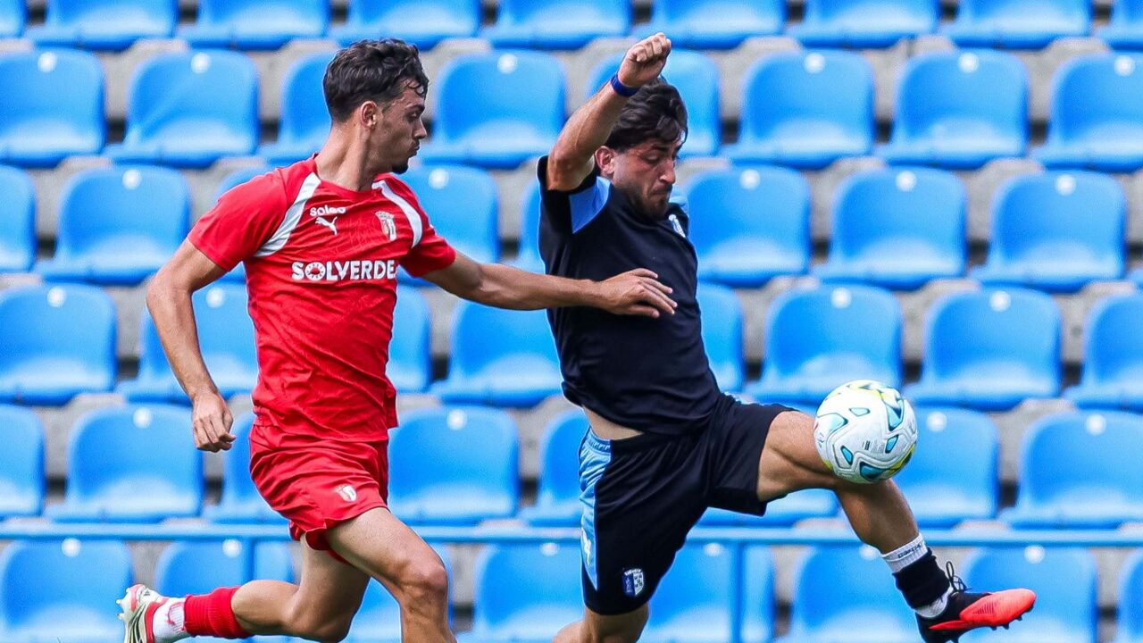 Vizela e Sp. Braga B em jogo-treino