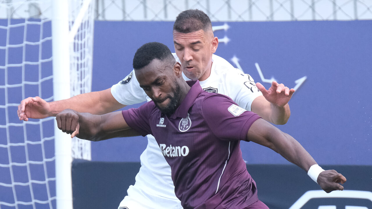 Jackson em ação no Liga Portugal Legends pelo FC Porto