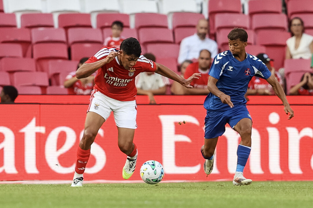 Gabriel Índio joga pelo Benfica