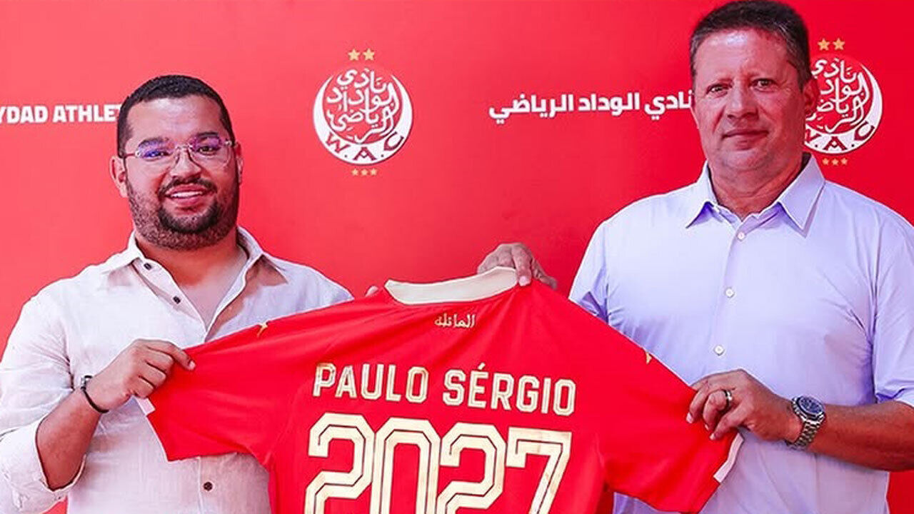Paulo Sérgio é o novo treinador do Wydad Casablanca 