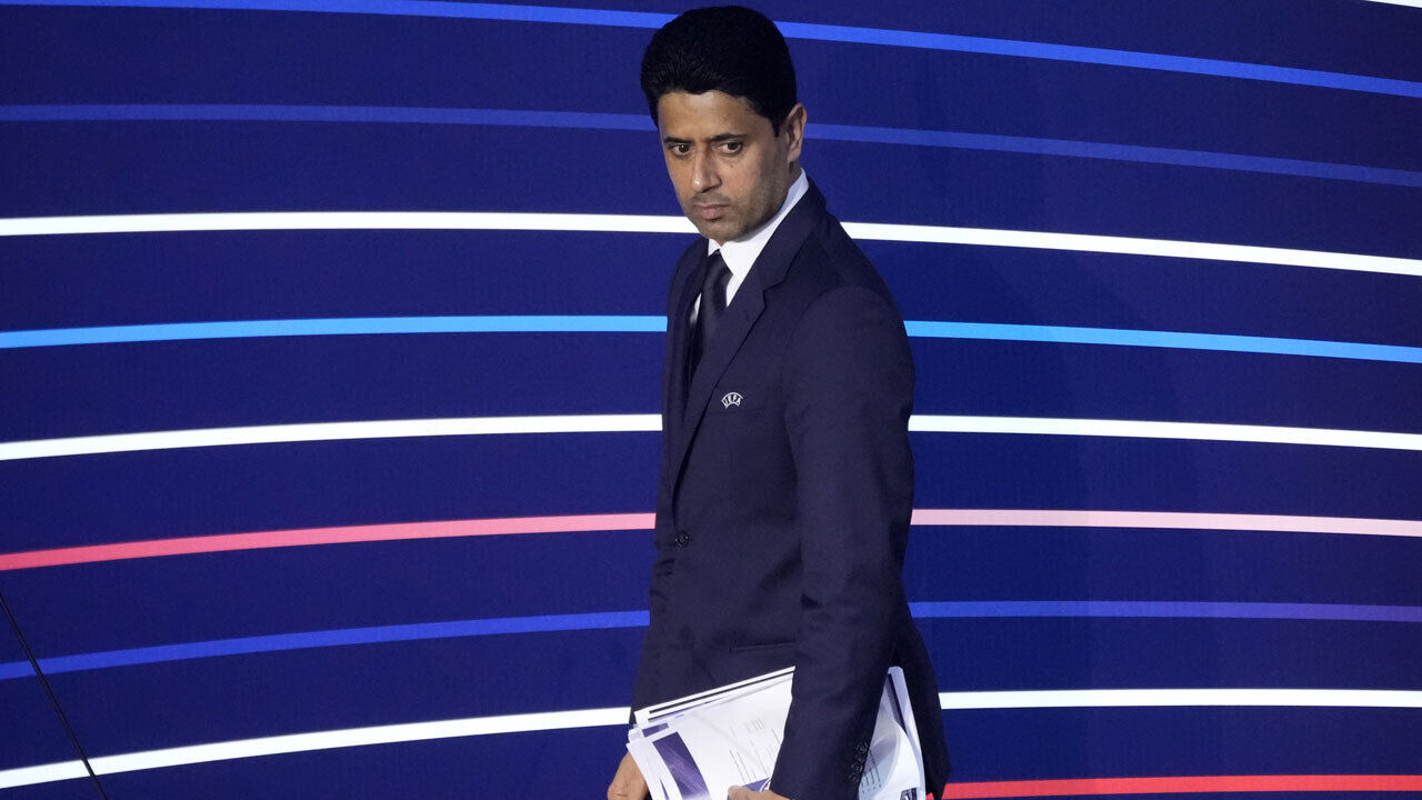 Nasser Al-Khelaifi, presidente da organização de Clubes Europeus de Futebol 