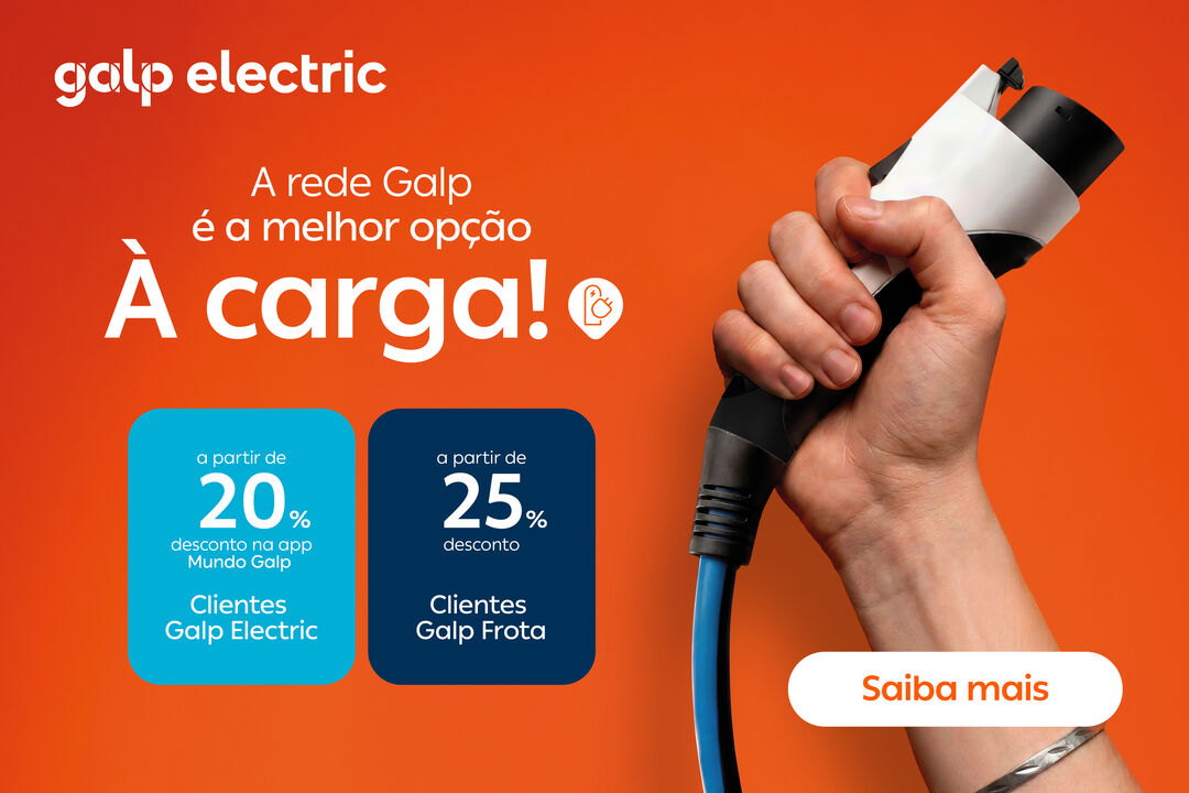 Galp oferece até 25% de desconto em carregamentos elétricos