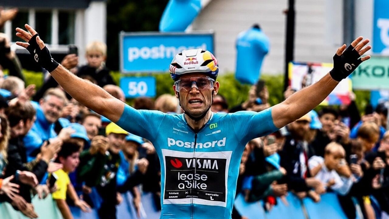 Wout van Aert conquista terceira vitória na volta à Dinamarca