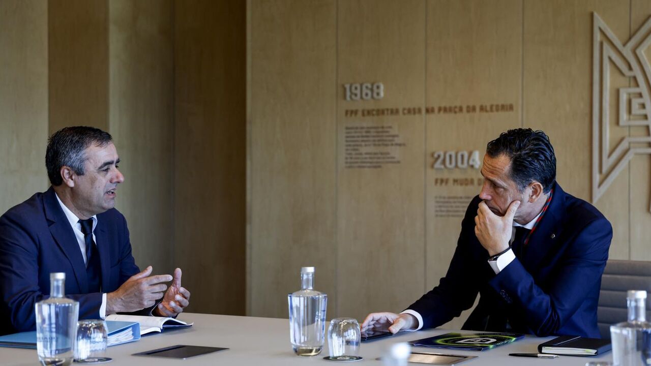 José Borges, presidente da APAF, reunido com Pedro Proença