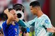 Cristiano Ronaldo consolou Modric