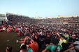 Adeptos no Estádio Mohamed Ferhani, em Bab El Oued