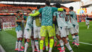 Seleção Nacional a celebrar 