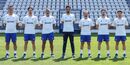 A equipa técnica de João Brandão