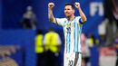 Messi não segurou as lágrimas após a vitória da Argentina sobre o Egito