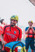 Ricardo Esgaio na sessão de 'rafting'
