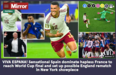Daily Mirror: 'Viva à Espanha! Sensacional Espanha domina uma França infeliz para chegar à final do Mundial e marca possível reencontro com a Inglaterra em Nova Iorque'