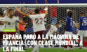 Olé: 'Espanha parou a máquina da França'