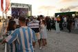 As melhores imagens do ambiente de festa na Fan Zone Betano durante o Inglaterra-Argentina