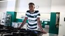 Zalazar com a camisola do Sporting