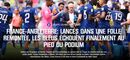 RMC: 'Após uma emocionante recuperação, os Bleus acabam não conseguindo um lugar no pódio'