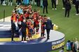 Trump entregou a taça de campeão