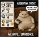Meme da final do Mundial'2026 entre Espanha e Argentina  