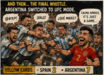 Meme da final do Mundial'2026 entre Espanha e Argentina  