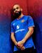 Mbeumo com o novo equipamento alternativo do Manchester United