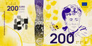 Nova nota de 200 euros com design inédito