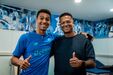 Drulovic, Fernando, Guarín e Artur visitaram o Centro de Treinos do FC Porto