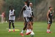 Alassana Jatta participou no treino