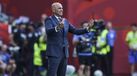 Roberto Martínez no jogo com a Croácia
