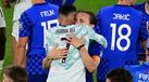 Cristiano Ronaldo consolou Modric