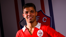 Diogo Prioste com as cores do Gil Vicente