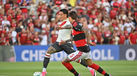 Flamengo e River fizeram jogo equilibrado em Portugal