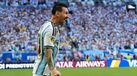 Lionel Messi festeja o golo 20 em Mundiais