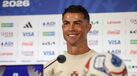 Cristiano Ronaldo em conferência de imprensa da Seleção Nacional