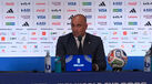 O momento em que Roberto Martínez anuncia o adeus à Seleção Nacional