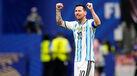 Messi não segurou as lágrimas após a vitória da Argentina sobre o Egito