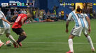 O lance muito contestado por jogadores e equipa técnica do Egito frente à Argentina