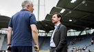 Jorge Costa e André Villas-Boas à conversa durante o estágio de pré-época do FC Porto, em 2024/25