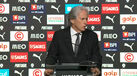 A idade passa ao lado de Jorge Jesus: «No número está lá 71 anos, mas no que sou está lá 50...»