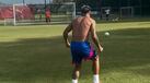Zalazar e Maxi Araújo preparam juntos a próxima época no Sporting e até... já festejam golos