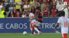 Ânimos exaltados na 1.ª parte do Benfica-Flamengo: Prestianni entrou e passou a ser o alvo