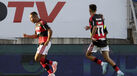 Samuel Lino marcou contra o Benfica