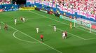 O golaço de Schjelderup no Noruega-Inglaterra