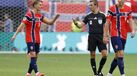 Clément Trupin no joga da Noruega-Inglaterra