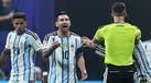 Messi no jogo com o Egito