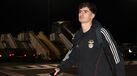 António Silva na chegada ao Aeroporto do Funchal