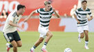 Jesse Derry entrou na 2.ª parte do particular entre Sporting e Celtic