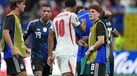 Bellingham e Barco desentenderam-se no final do jogo