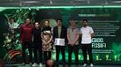 Abel Ferreira homenageado pelo Palmeiras