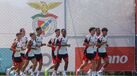 Benfica prestes a fazer o primeiro jogo oficial