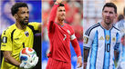 Vozinha, Cristiano Ronaldo e Messi foram três dos jogadores mais seguidos nas redes sociais durante o Mundial
