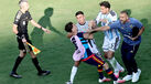 Gavi foi agredido por Paredes no final do Espanha-Argentina